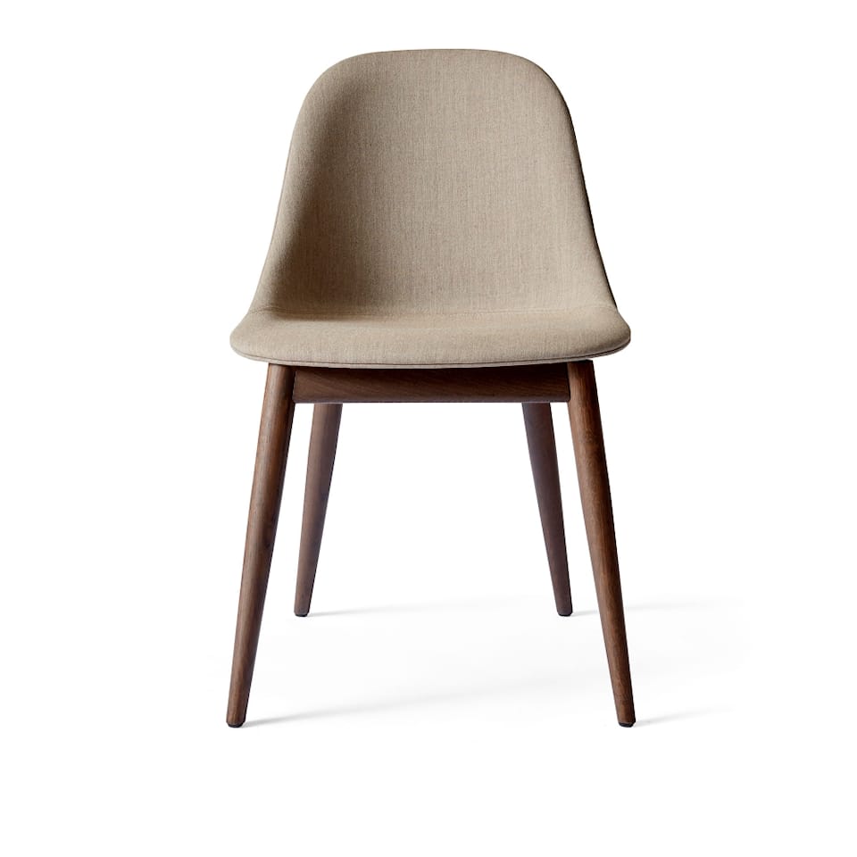 Harbour Dining Side Chair Upholstered - Dark stained Oak