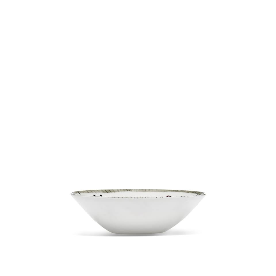 Low Bowl S Fiore Rosa - Set of 2