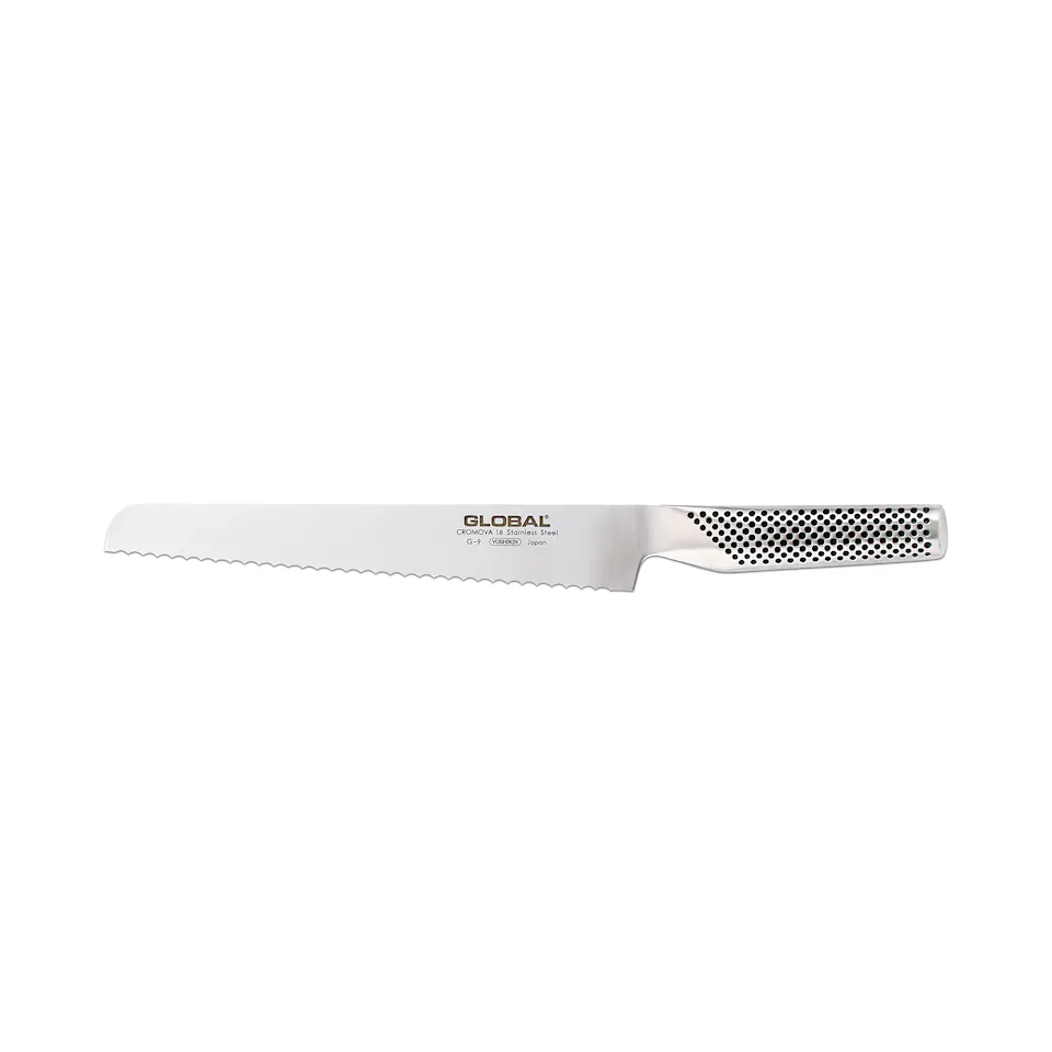 Global G-9 Brødkniv Savtakket 22 cm