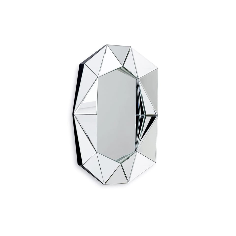 Diamond Small Mirror Silver