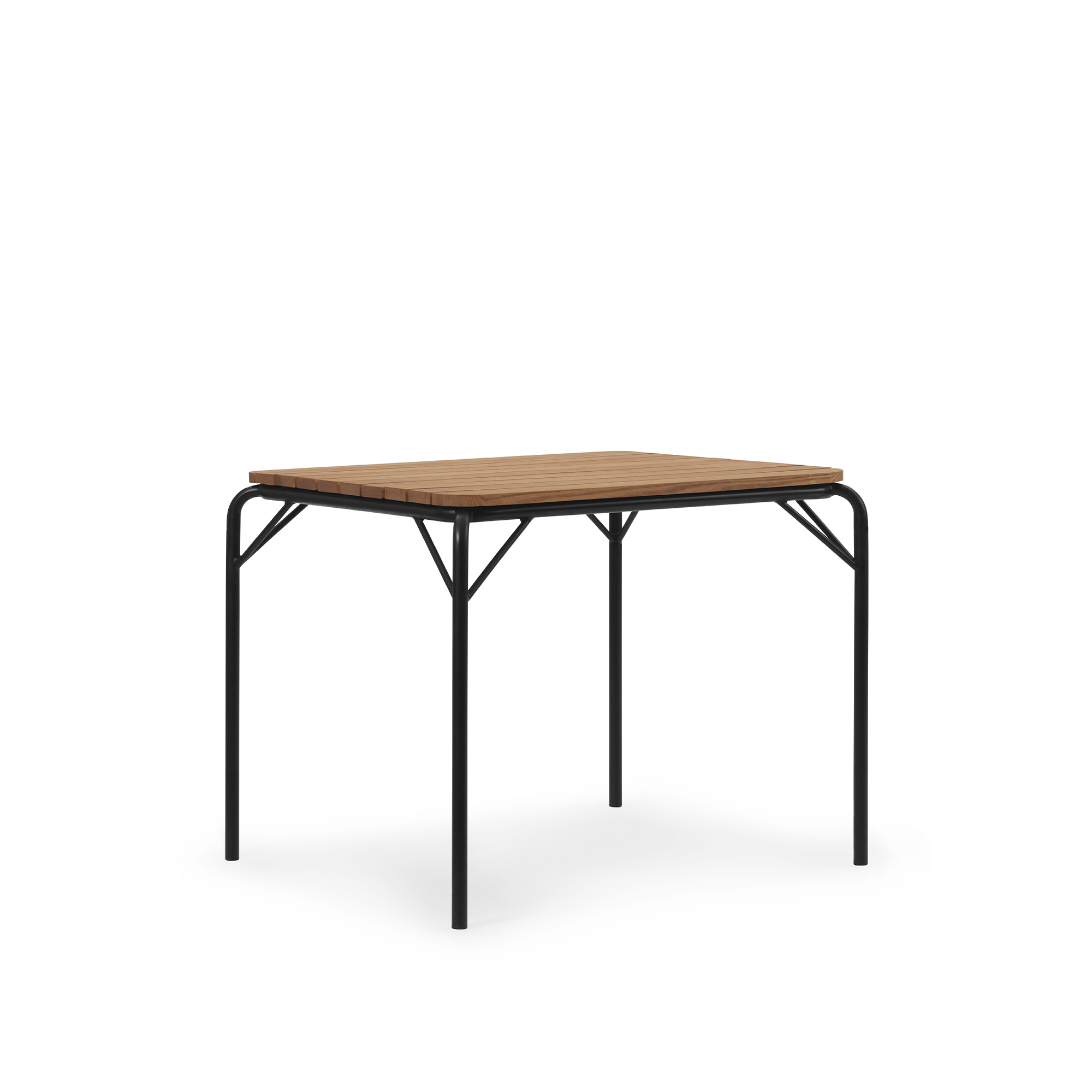 Vig Table 90 x 80 cm Robinia - Black