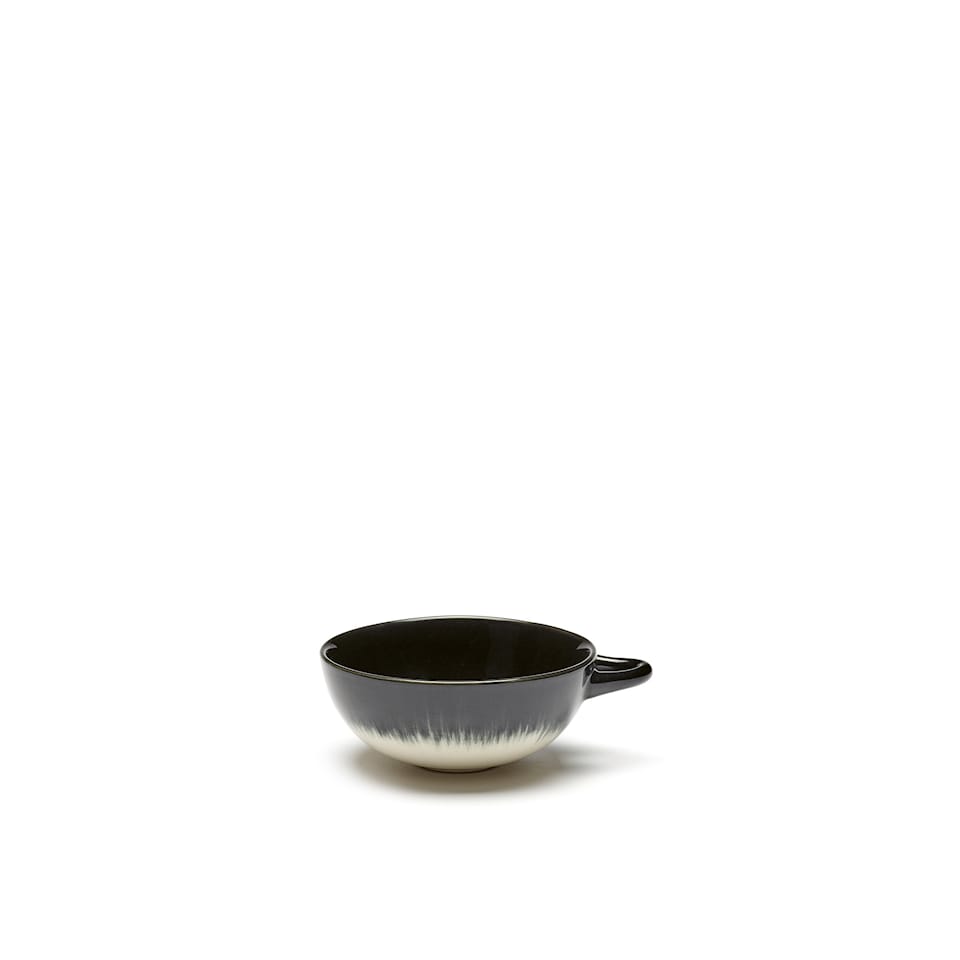 Espresso Cup Dé White/Black Var B