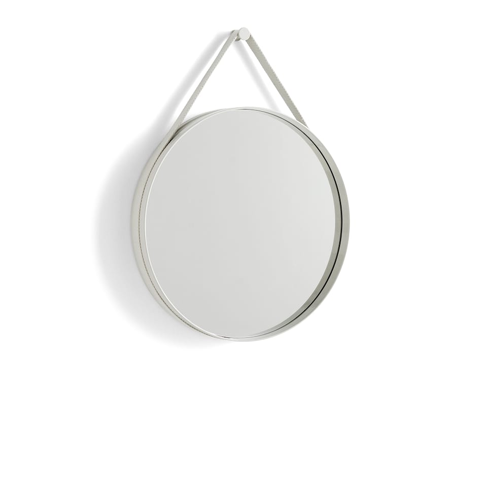 Strap Mirror No 2 Light Grey