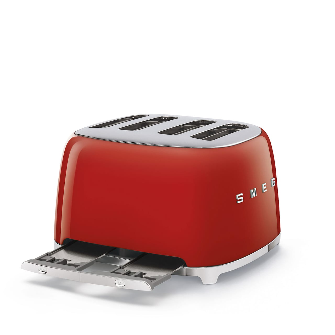 Smeg 4 Slot Toaster Red