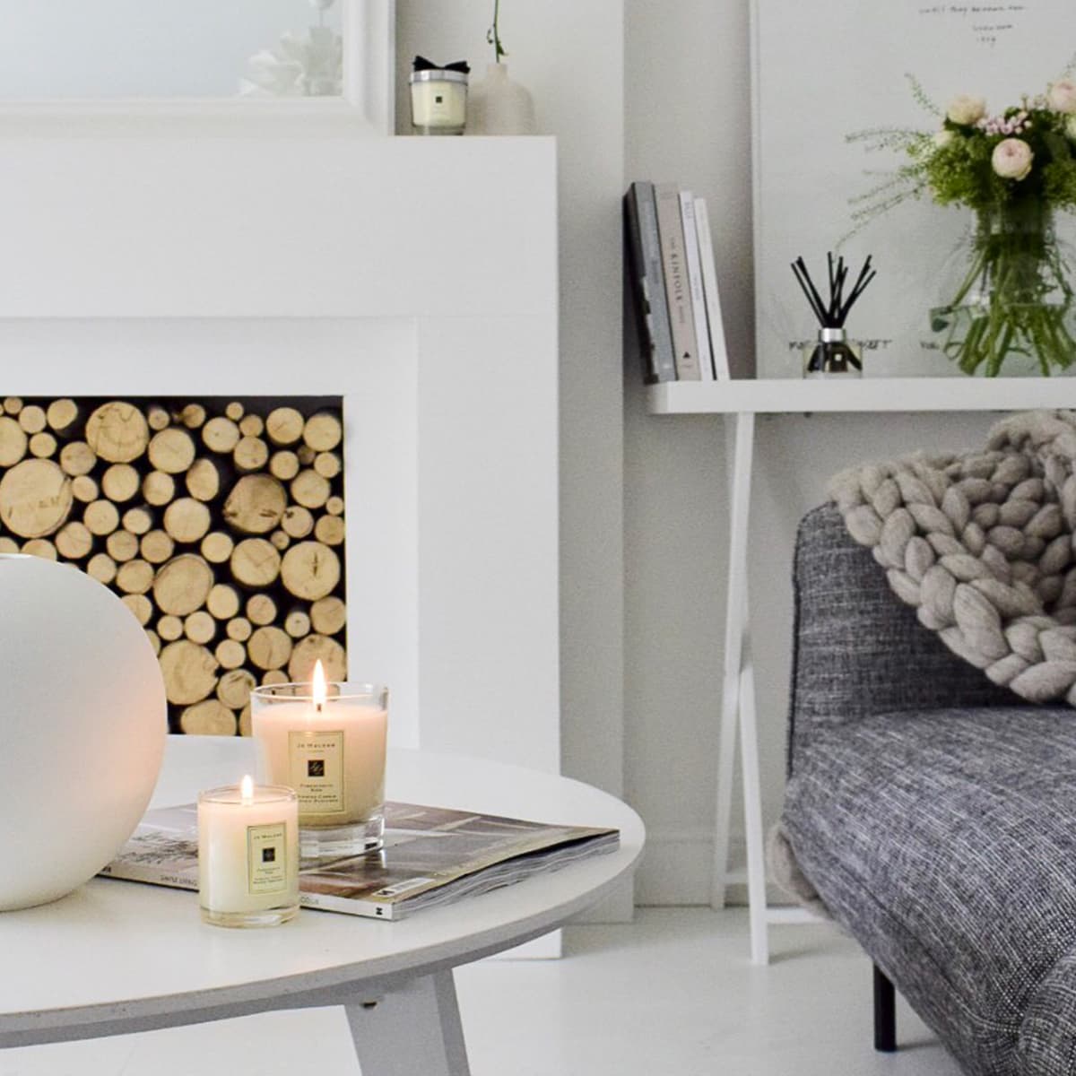 Lime Basil  Mandarin Travel Candle