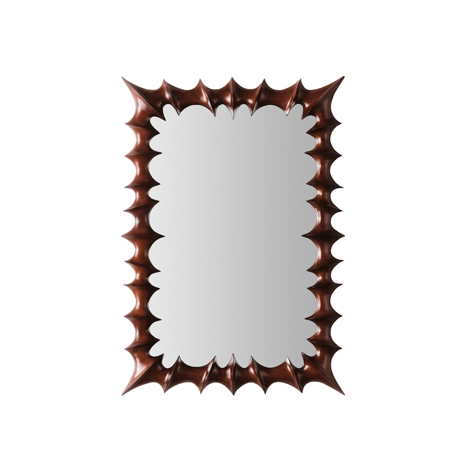 Brutalist Mirror Small Natural