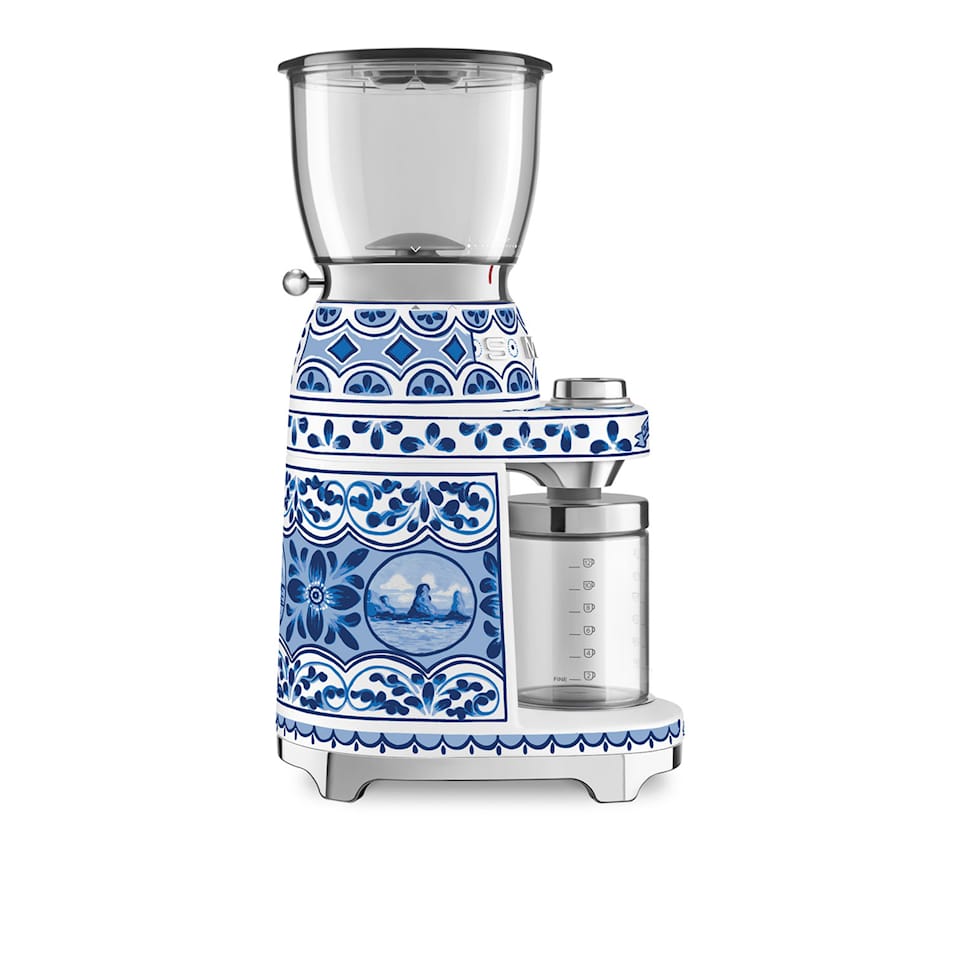 Smeg Coffee Grinder Dolce&Gabbana Blue