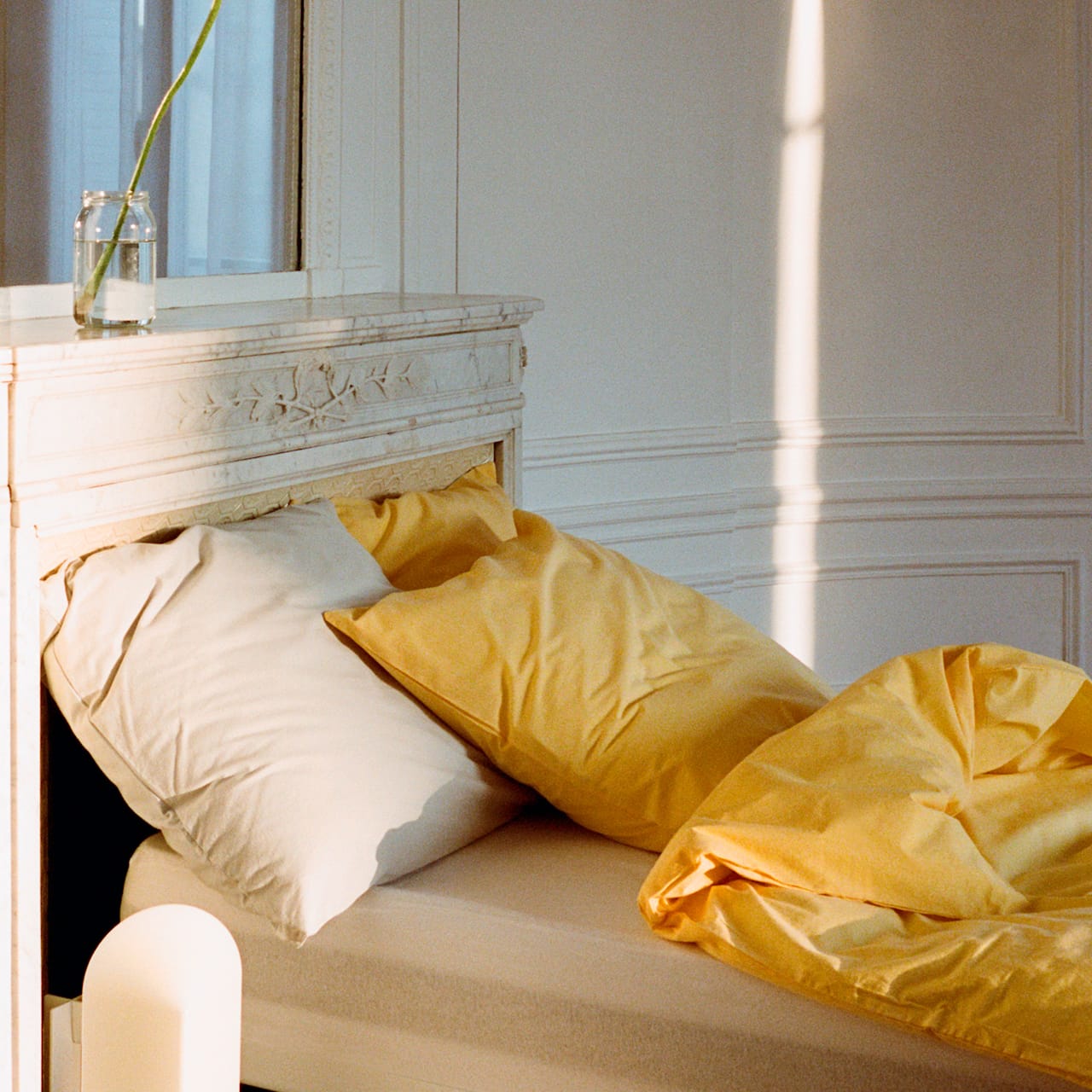 Duo Pillow Case Golden Yellow