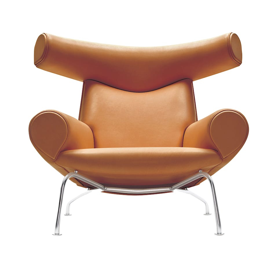 Wegner Ox Chair - Chrome
