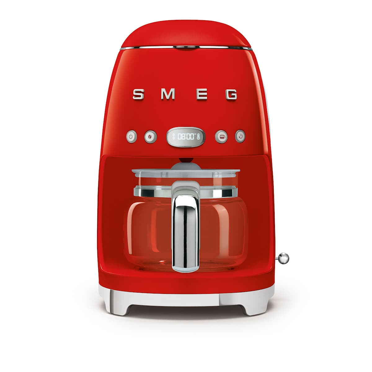 smeg coffee grinder red