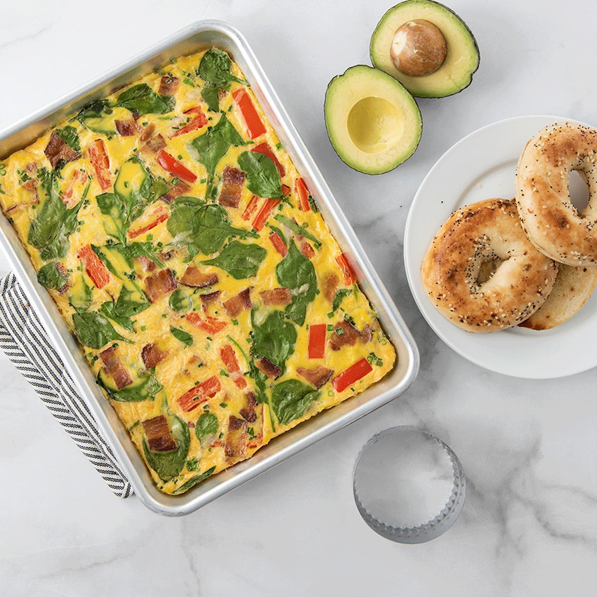 Baking sheet in with oven -safe grid, quarter sheet, Naturals