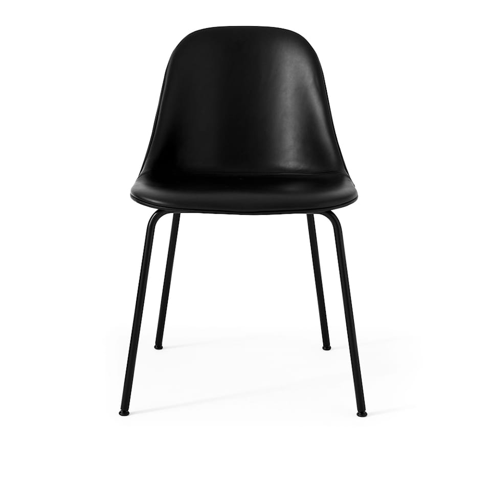 Harbour Dining Side Chair Upholstered - Steel Black