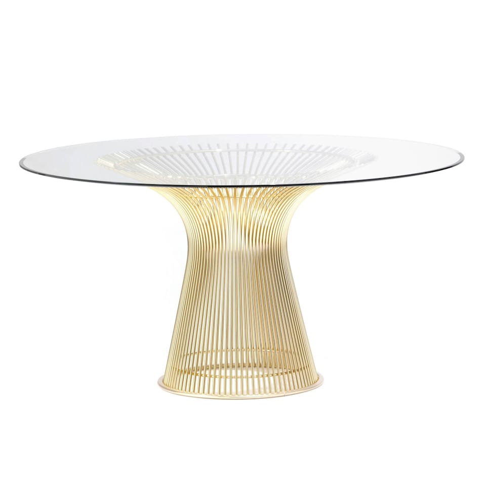Platner Dining Table - 18k Gold