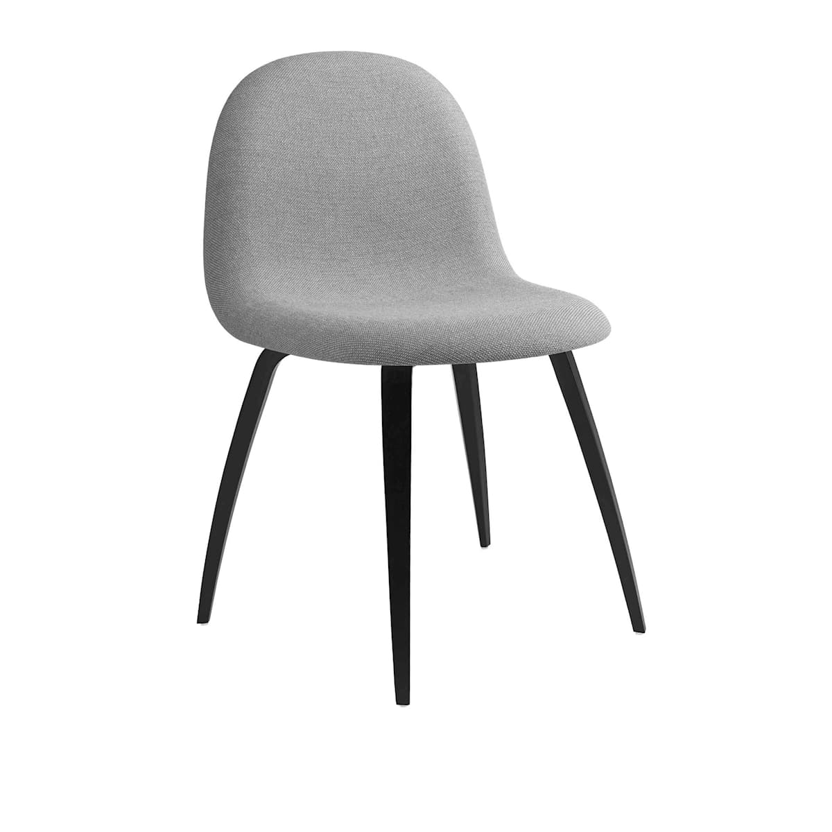 3D Dining Chair Wood Base - Upholstered