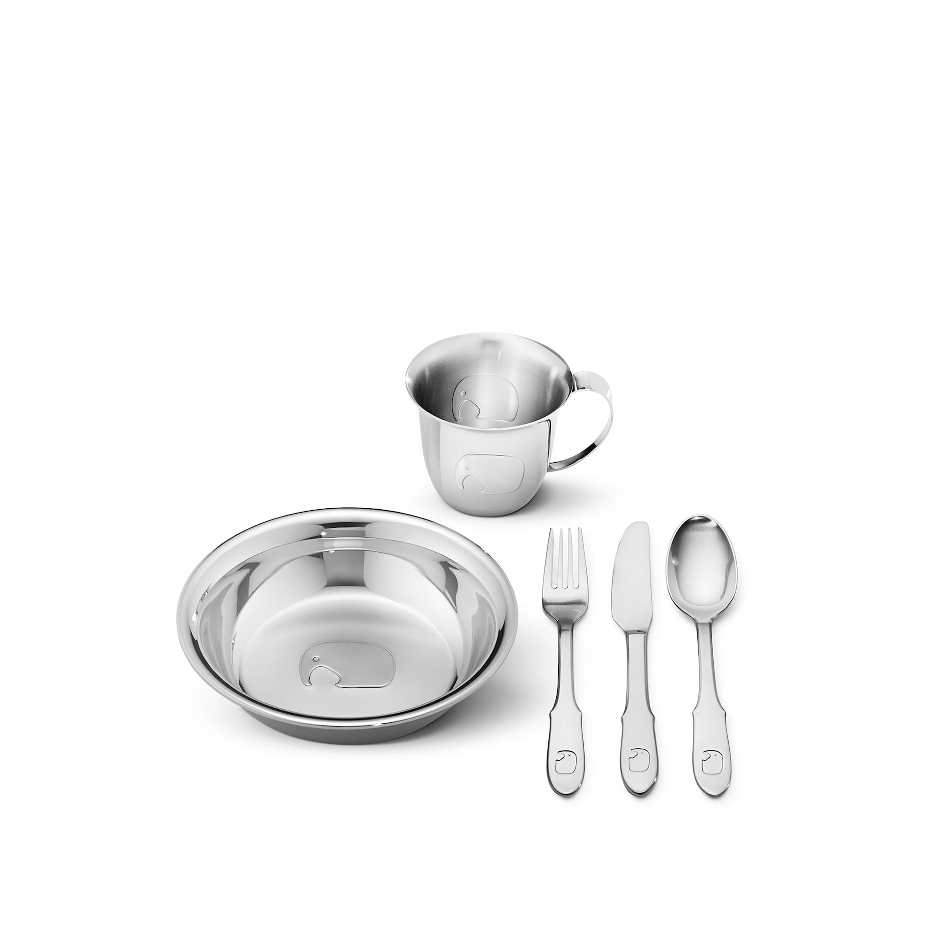 Buy Elephant Child Set from Georg Jensen NO GA