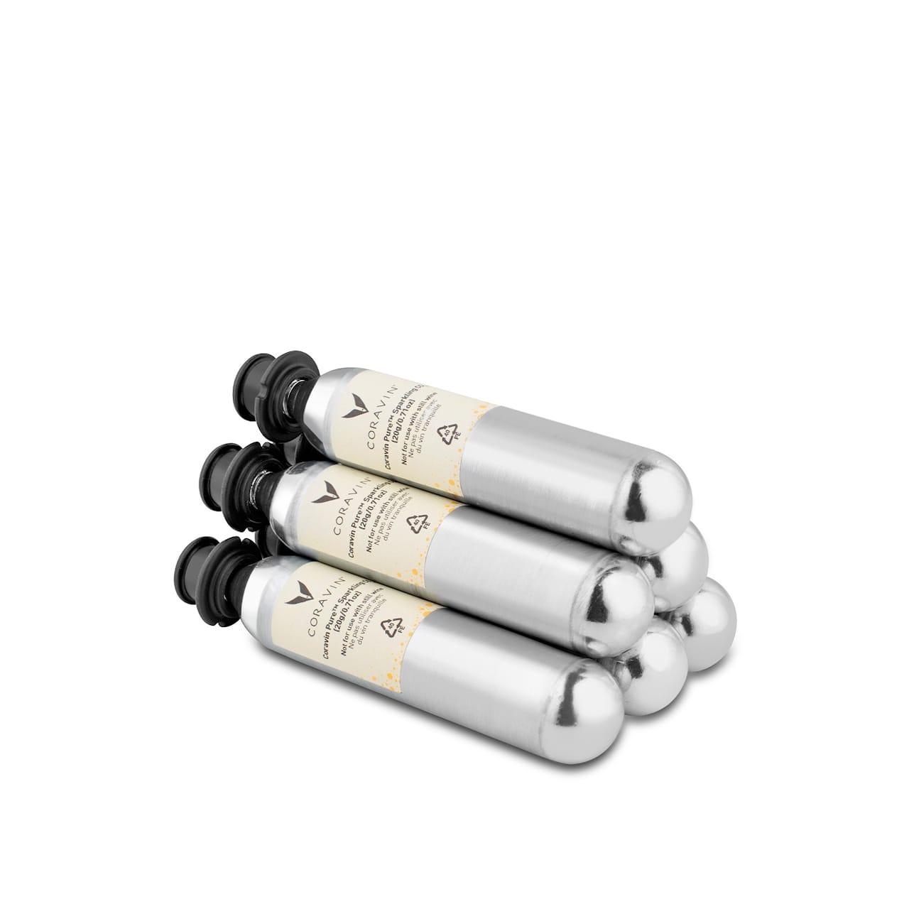Coravin Pure Sparkling CO2 Capsules 6-Pack