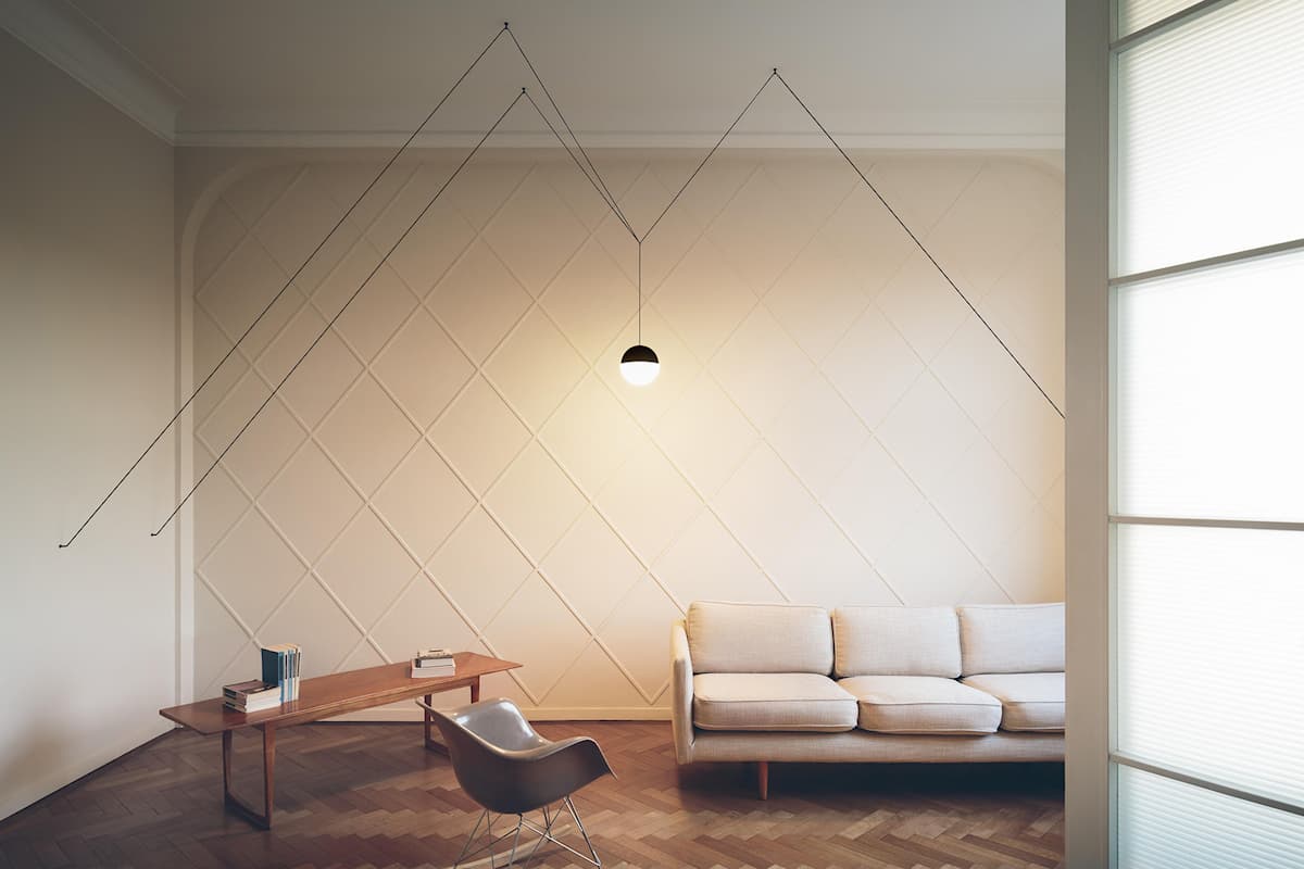 String Light Sphere