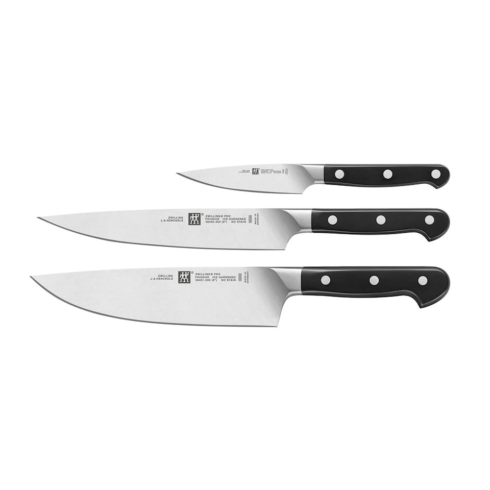 Zwilling Pro Knife Set 3-Pieces