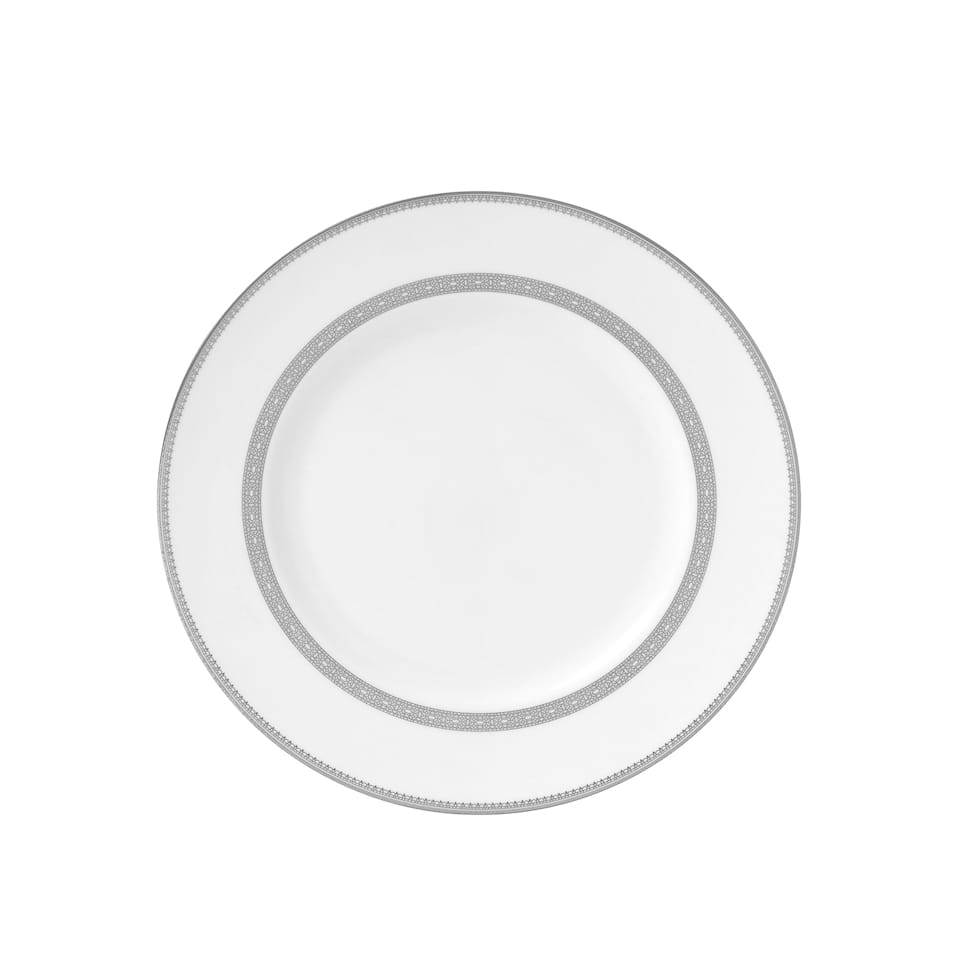 Vera Wang Lace Platinum Dinner Plate