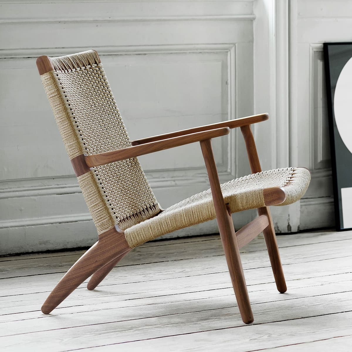 CH25 - Walnut/Natural Cord