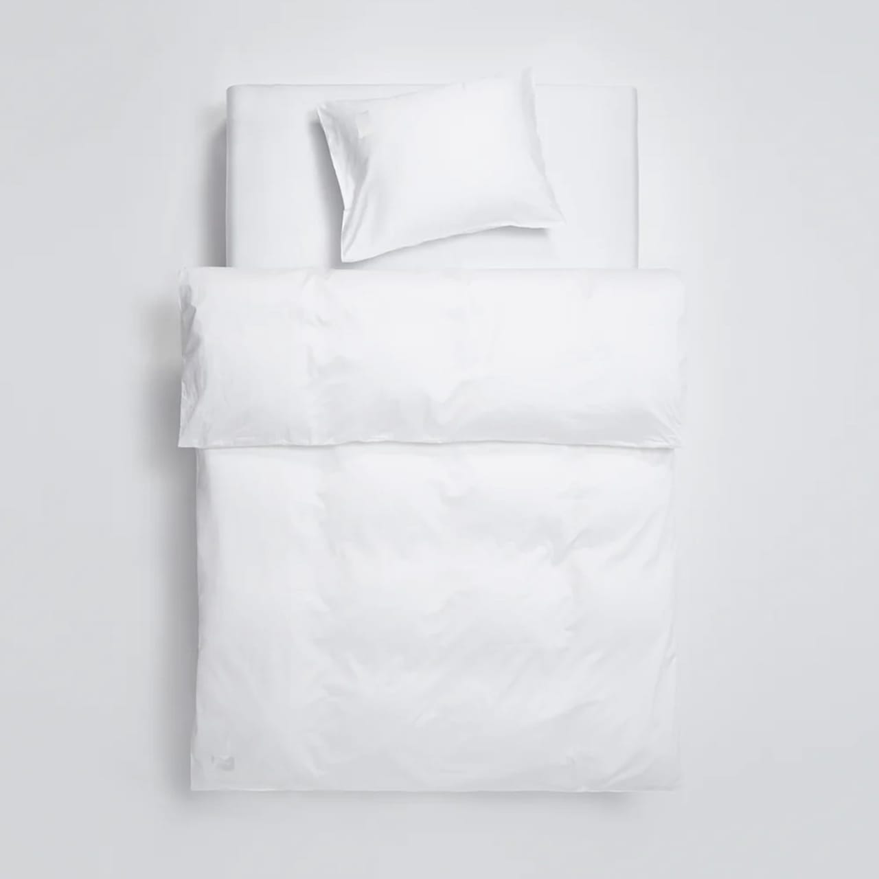 Pure Pillow Case Sateen White