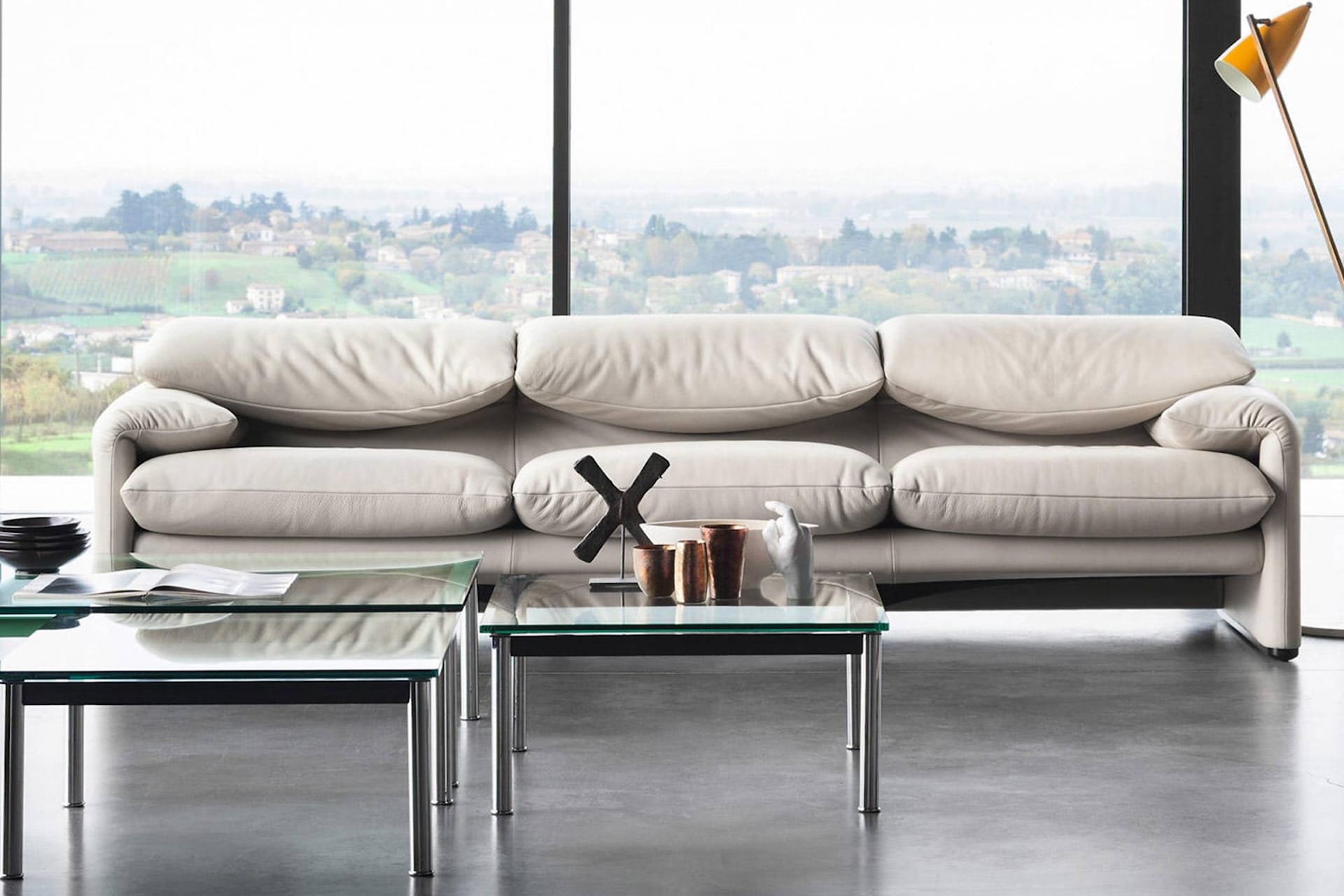 Cassina maralunga 3 deals seater