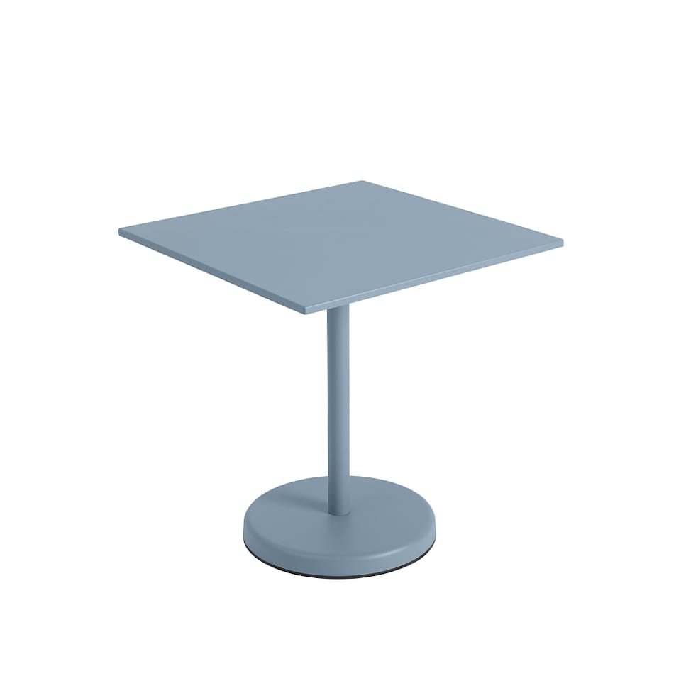 Linear Steel Café Table 70 x 70 cm