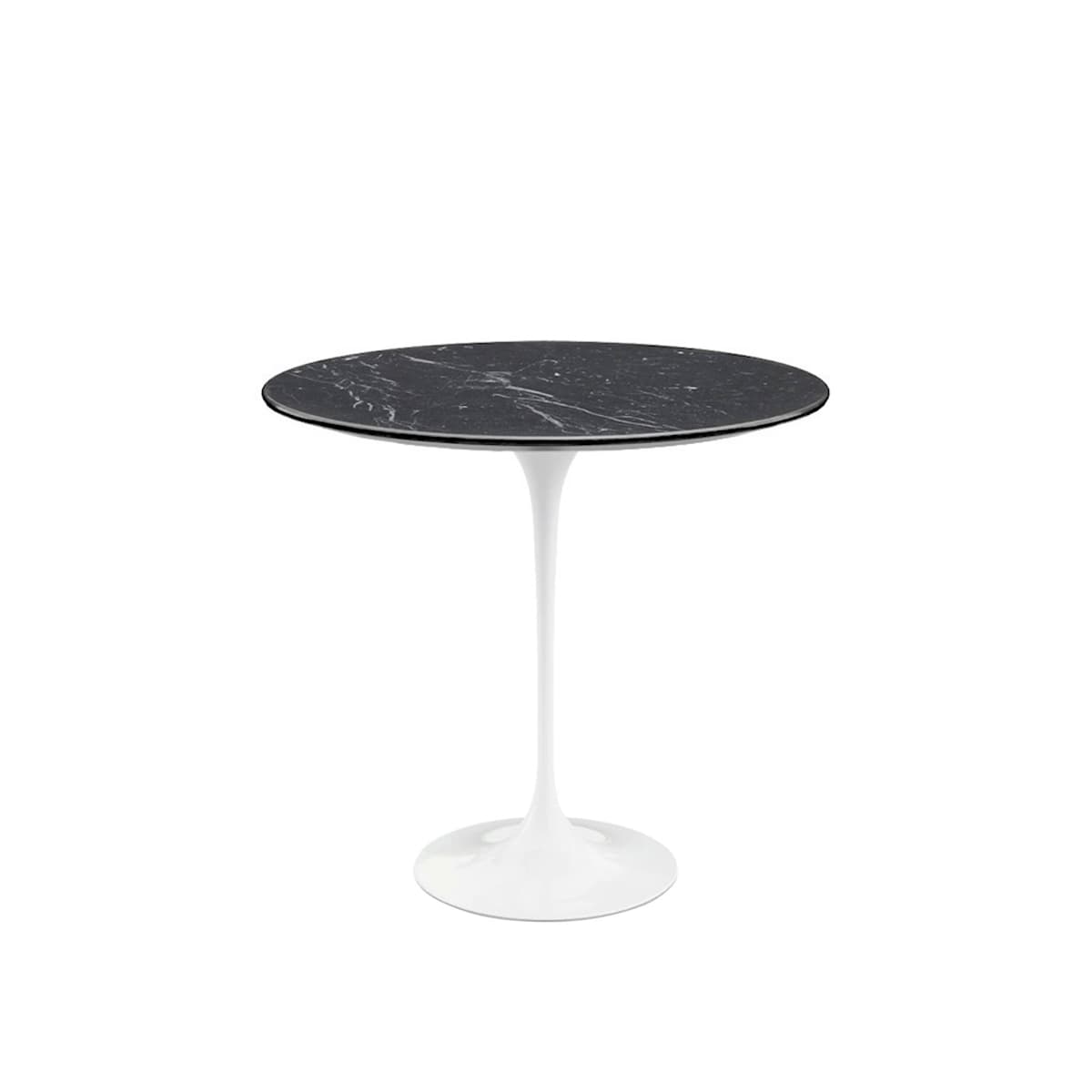 Saarinen Oval Side Table - White