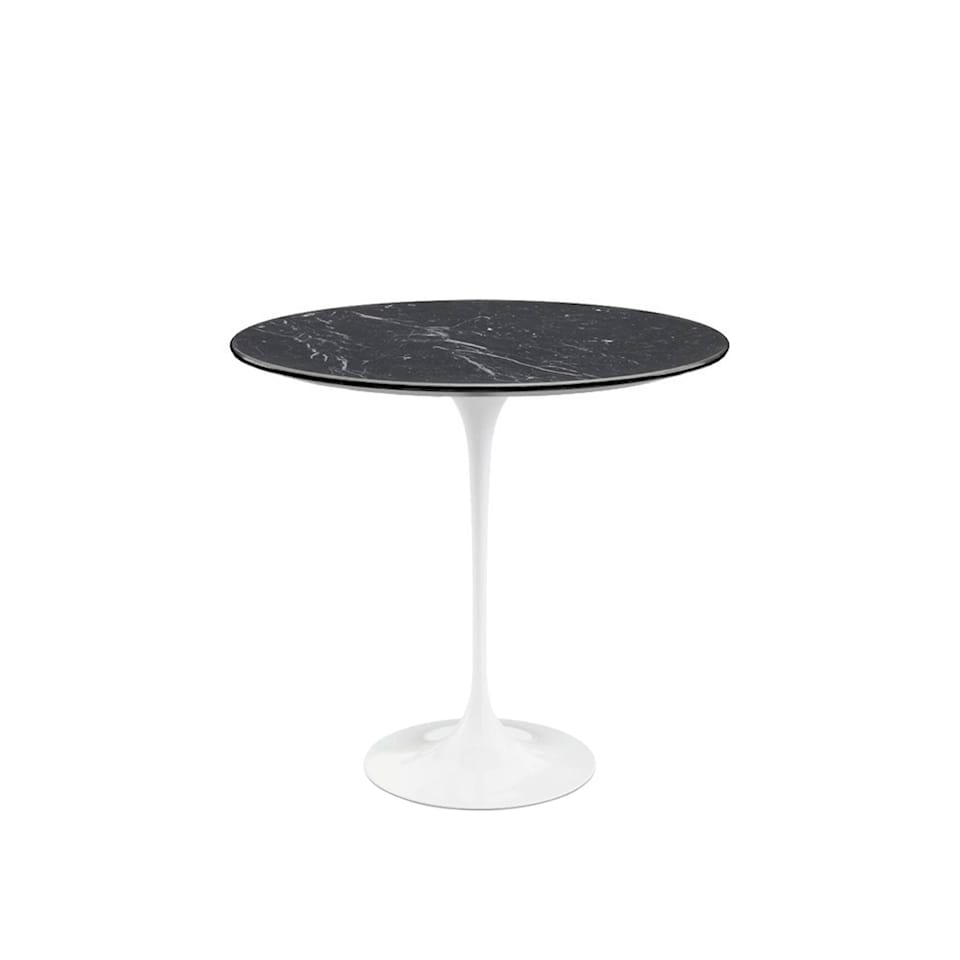 Saarinen Oval Side Table - White