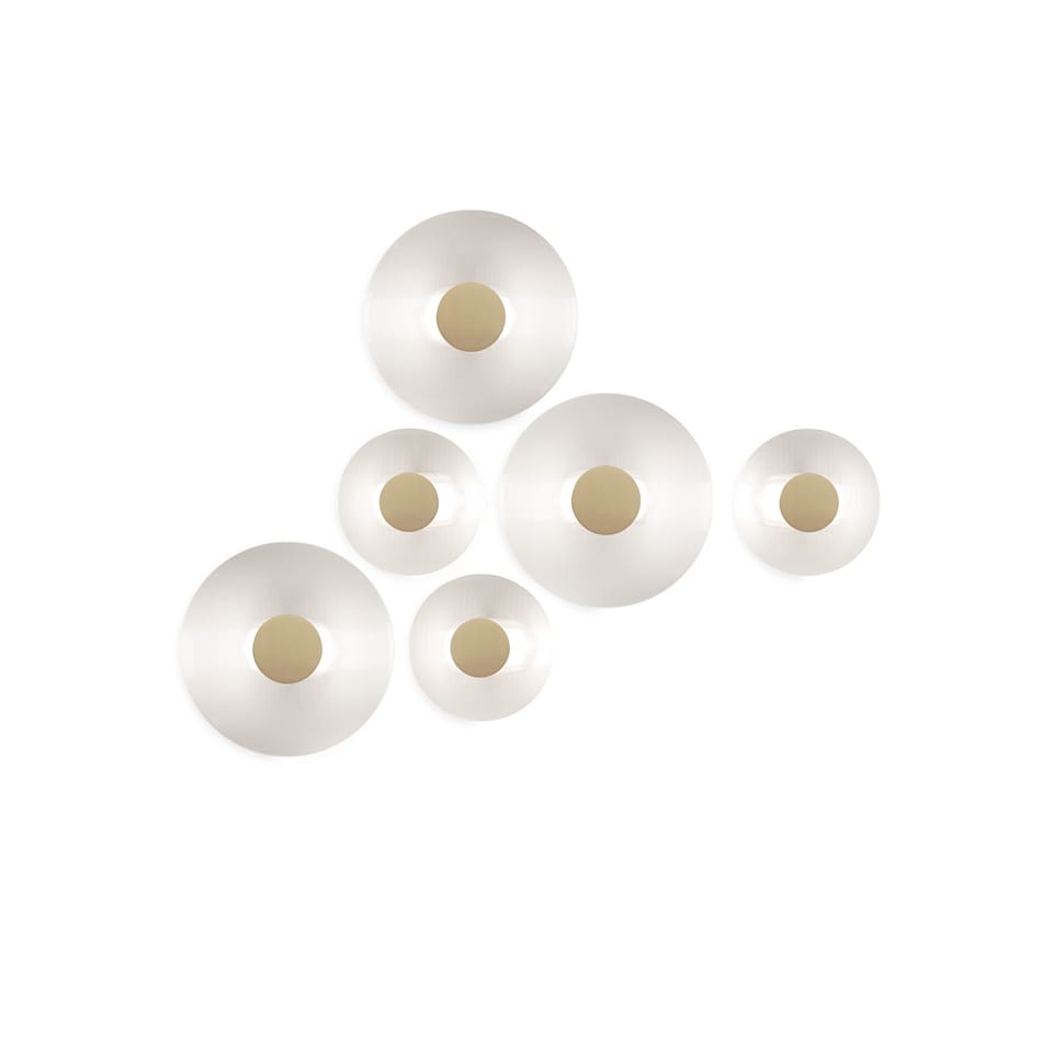 Button Wall Lamp Round