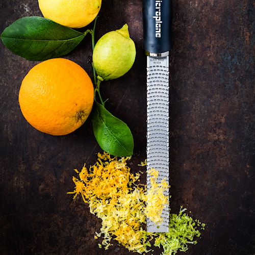 Microplane Premium Classic Citrus Zester Tool and  