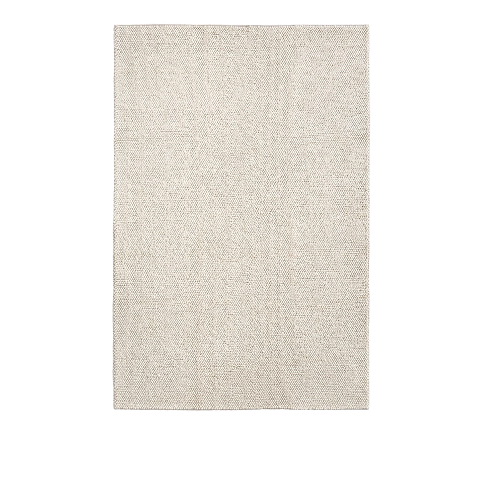 Knots Wool Rug Off White