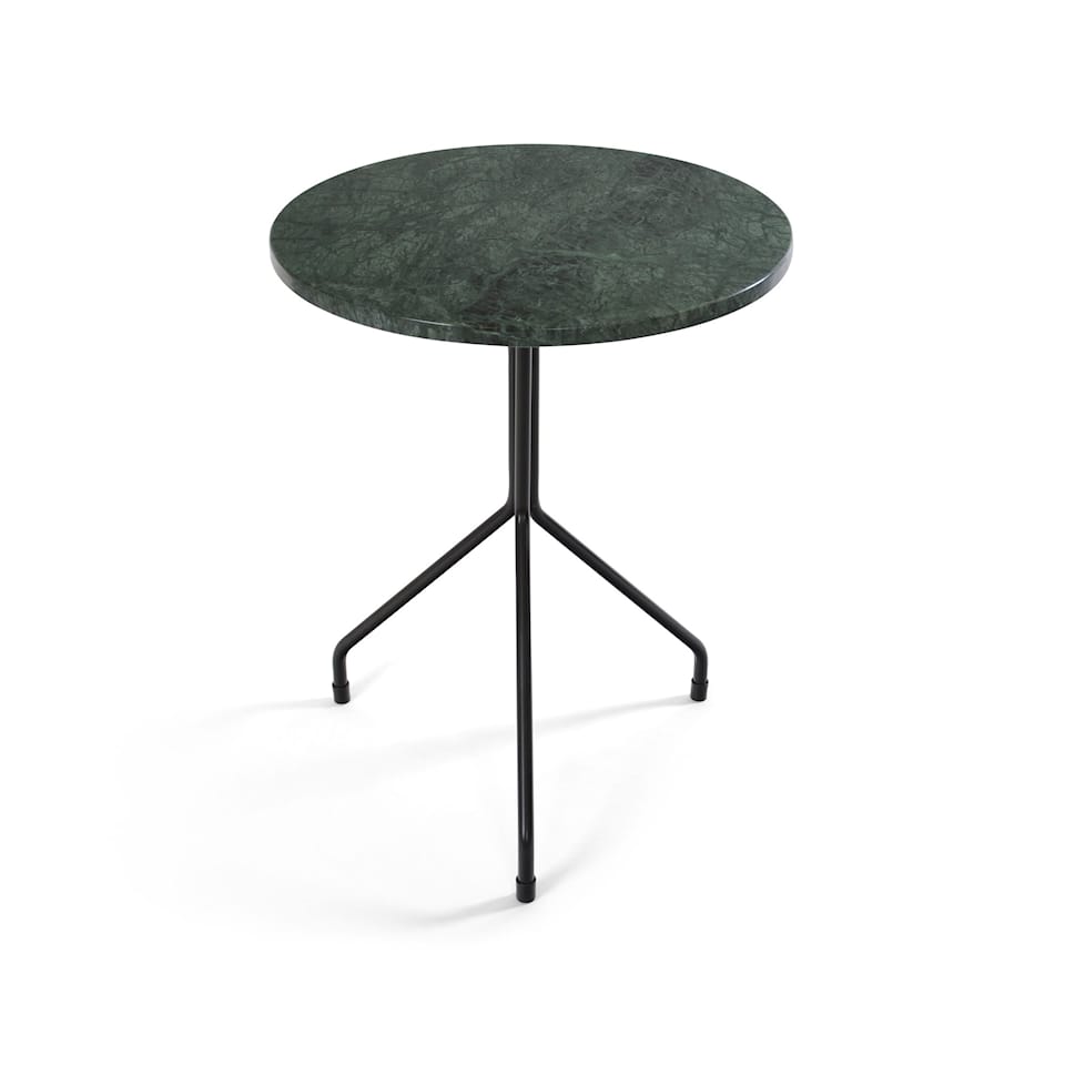 Allforone Table Or Stool, Height 60 Cm, Top: Green Marble