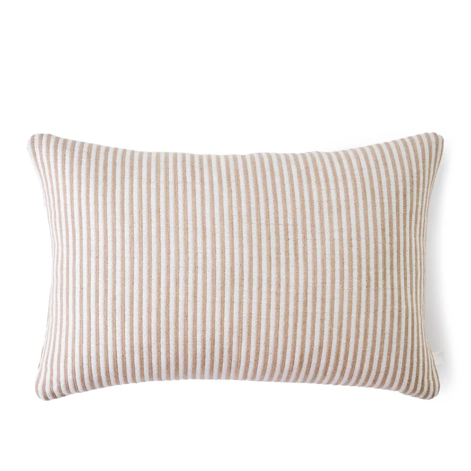 Texture Stripe Cushion - 60 x 40 cm, Routi Dusty Rose