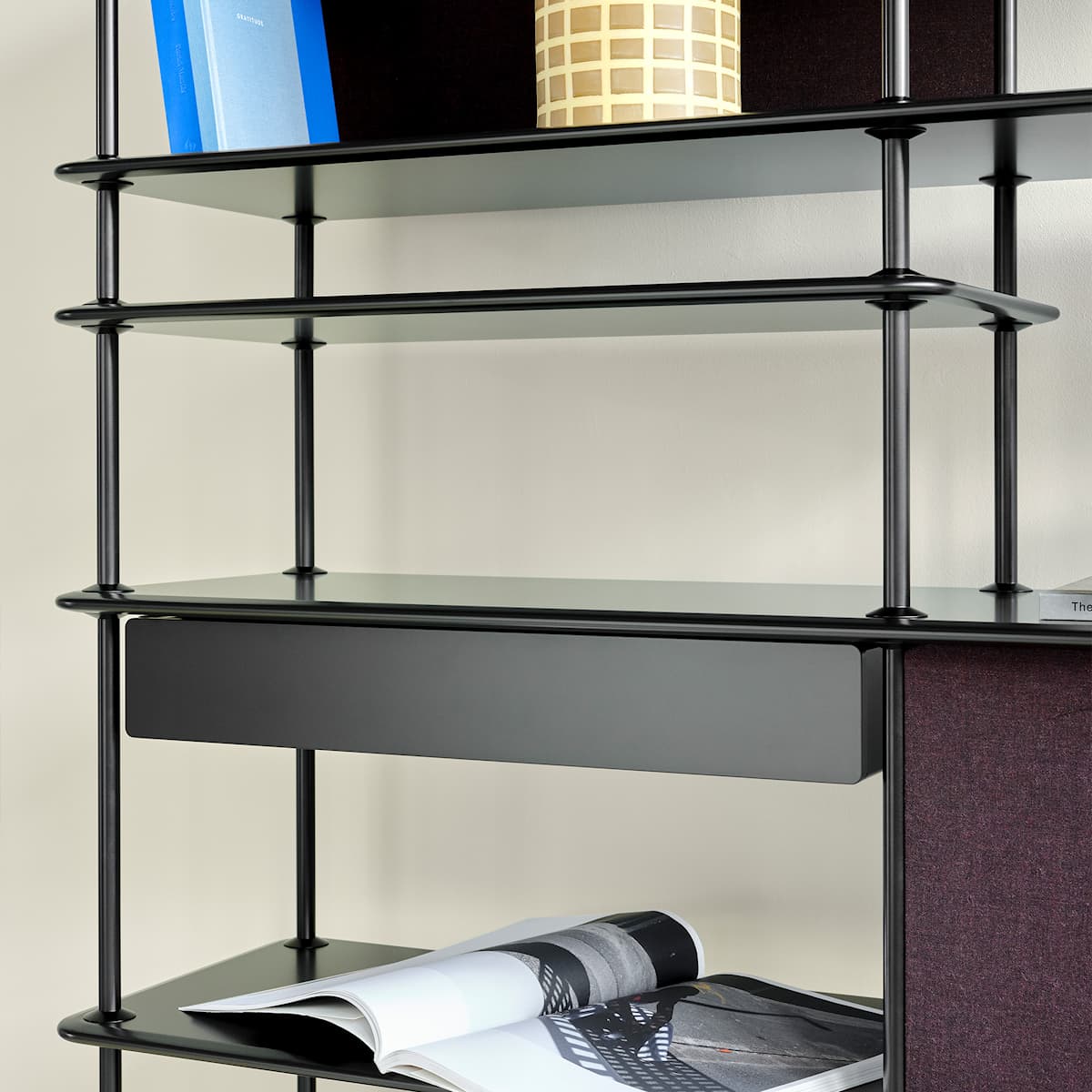 Montana Free Shelf 550100 - Bookcases MDF Black - 550100 - 05 - Black