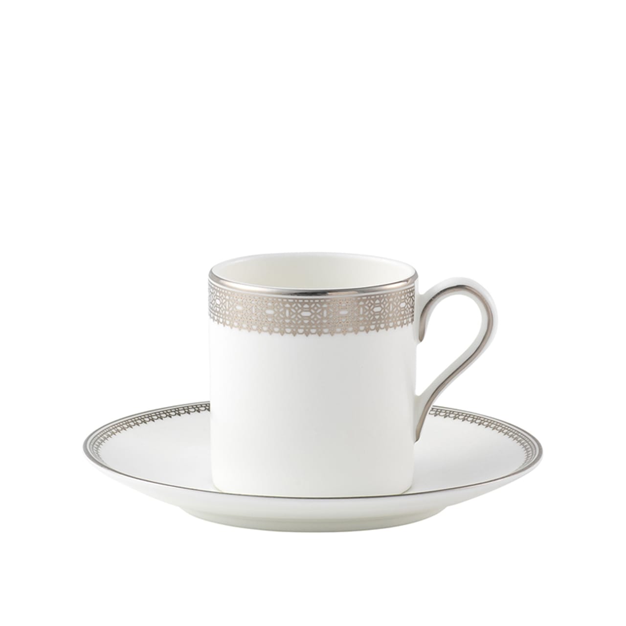 Vera Wang Lace Platinum Espresso Cup