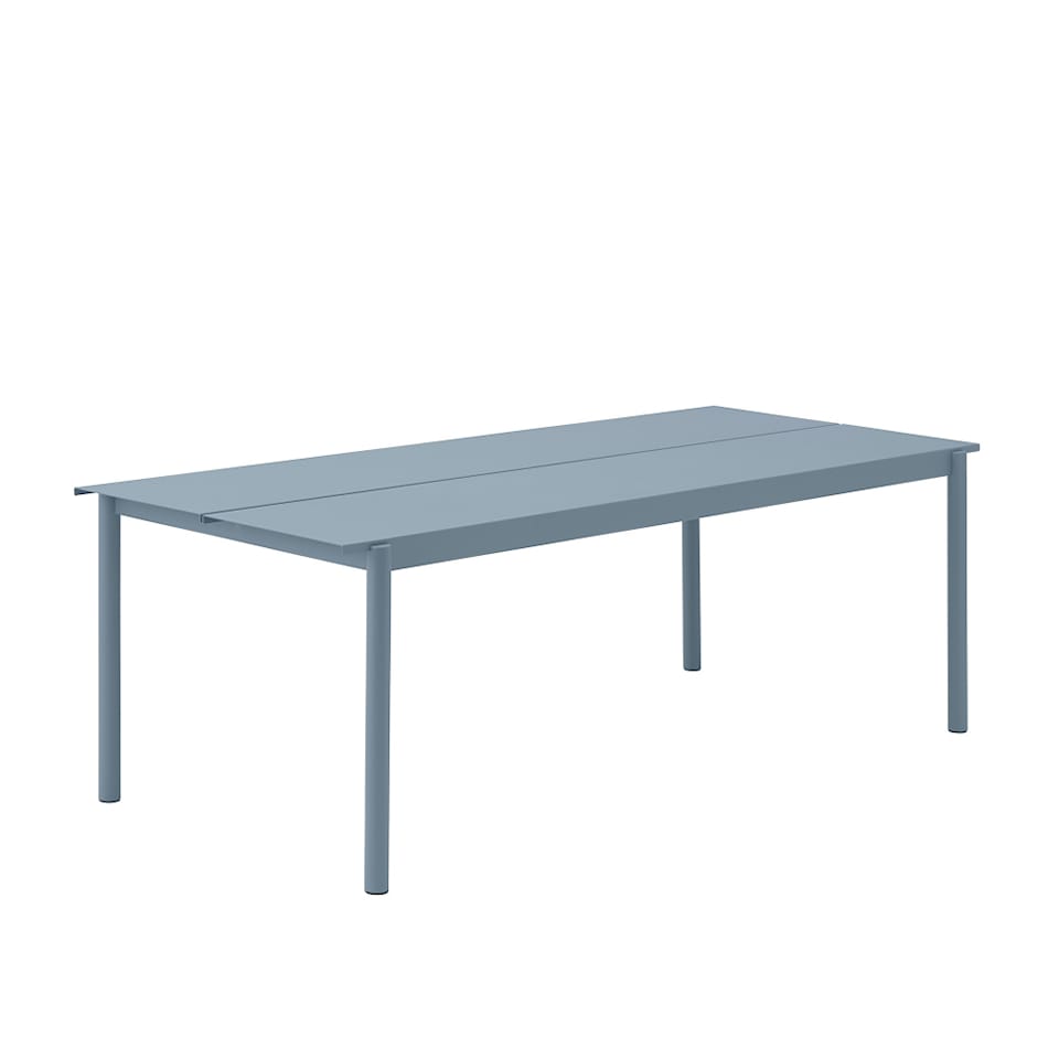 Linear Steel Table 220 x 90 cm