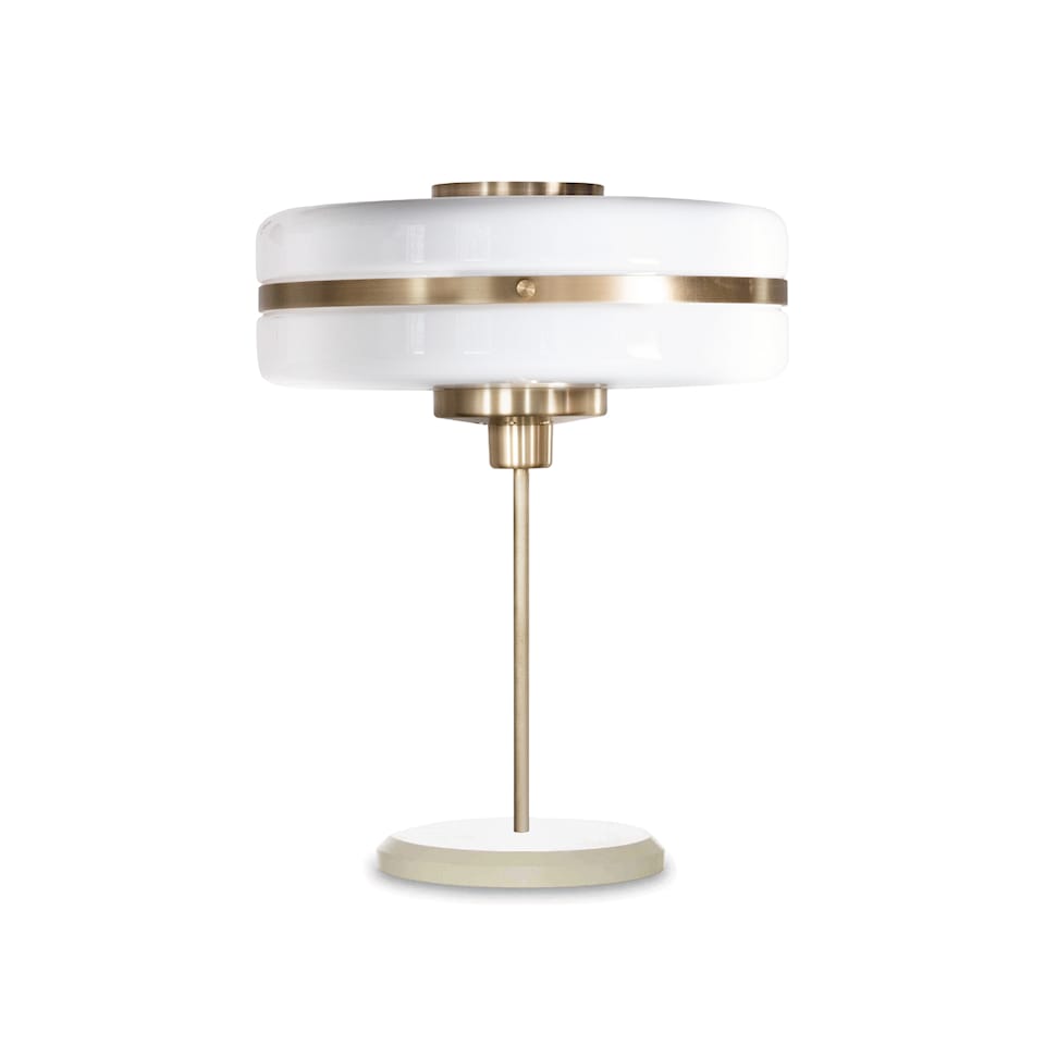 Masina Table Lamp Brass/Opal