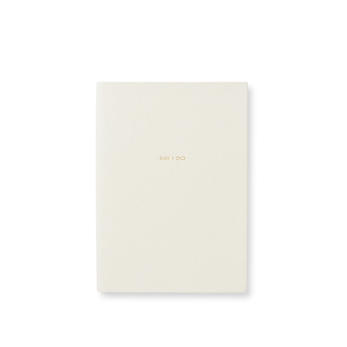 Smythson Inspirations And Ideas Panama Notebook in Nile Blue