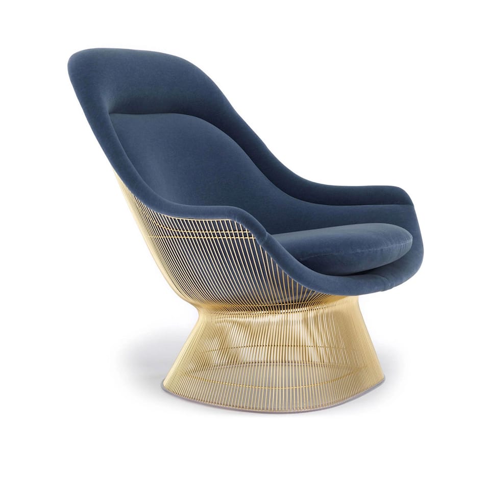 Platner Easy Chair - 18k gull