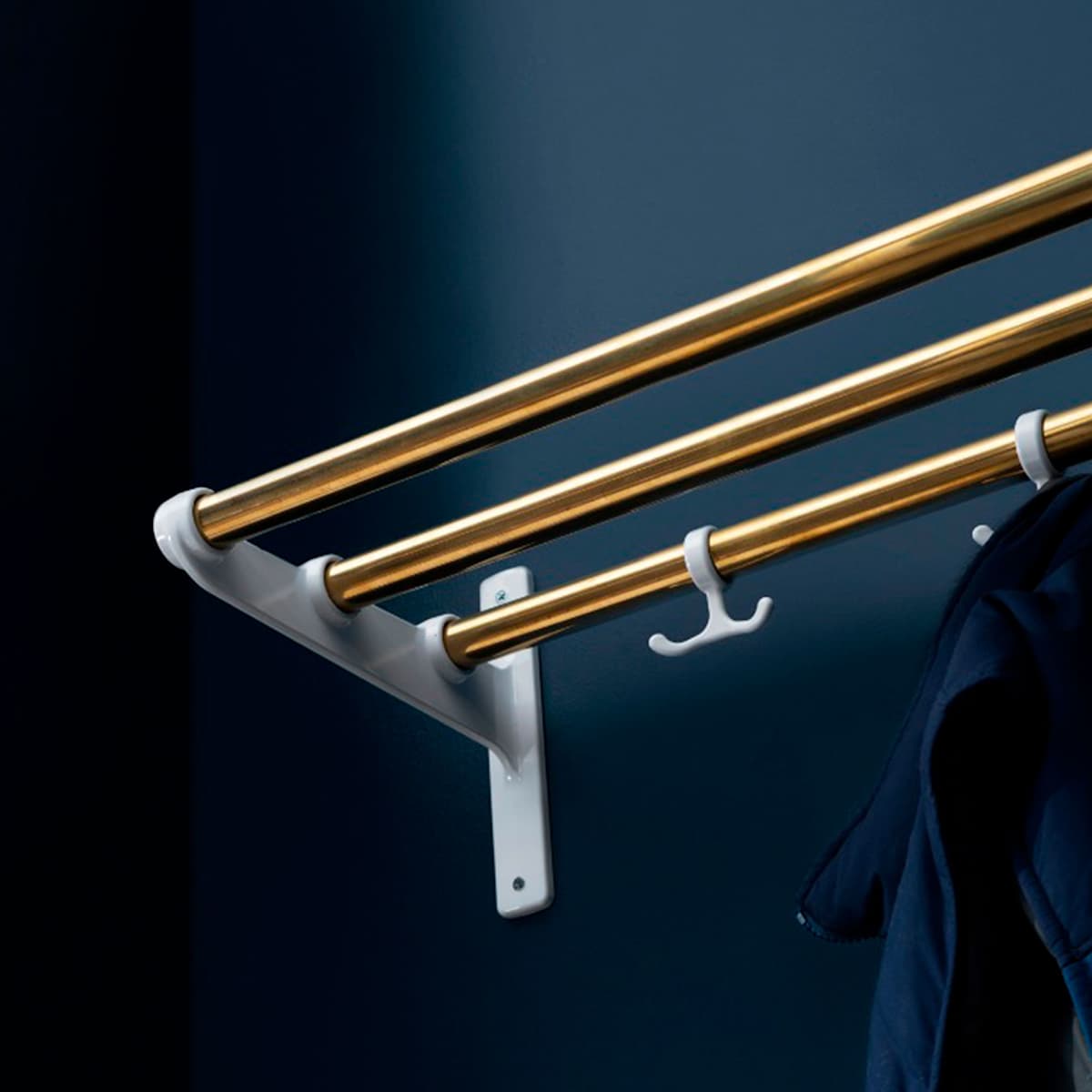 Nostalgi Hat Rack/Shoe Rack White