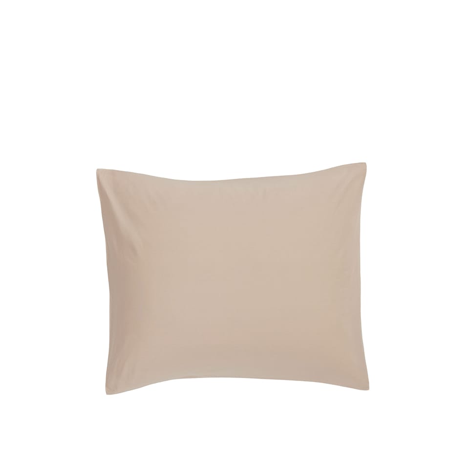 Naked Percale Pillow Case Egypt Sand
