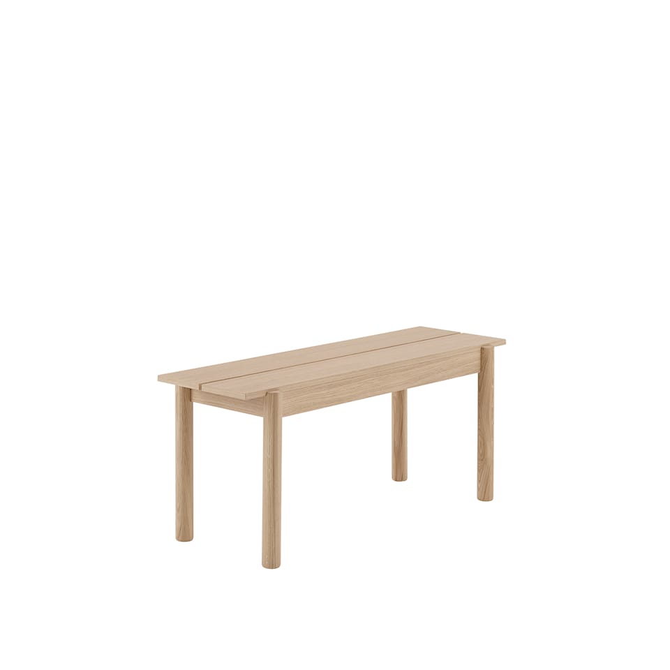 Linear Wooden Bench