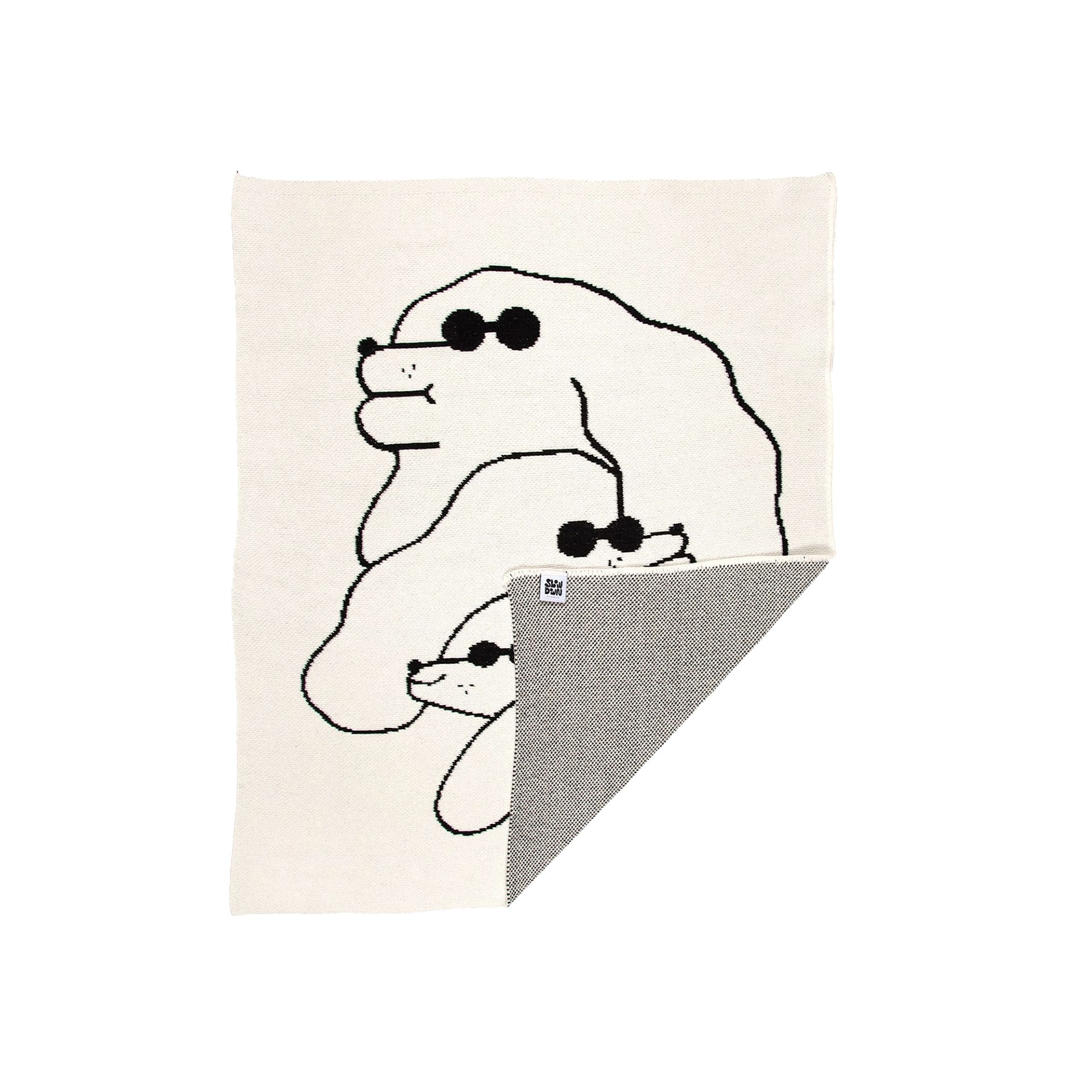 Kjøp Dawgs Mini Blanket fra Slowdown Studio | nordiskagalleriet.no