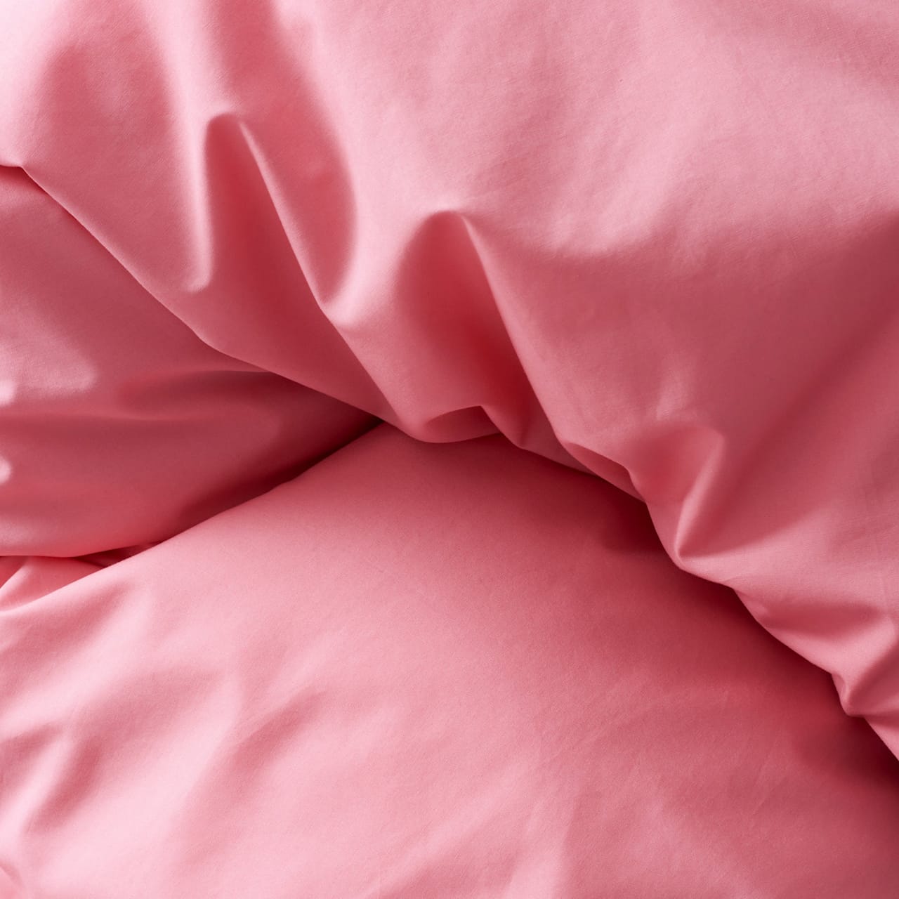 Pure Duvet Cover Poplin - Coral Pink