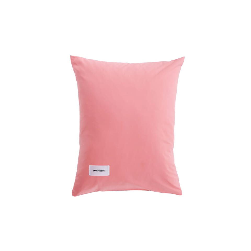 Pure Pillow Case Poplin Coral Pink