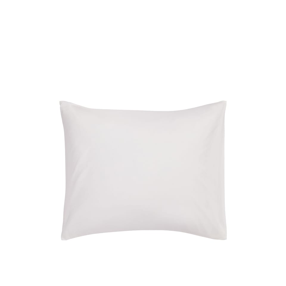 Naked Percale Pillow Case Mist Grey