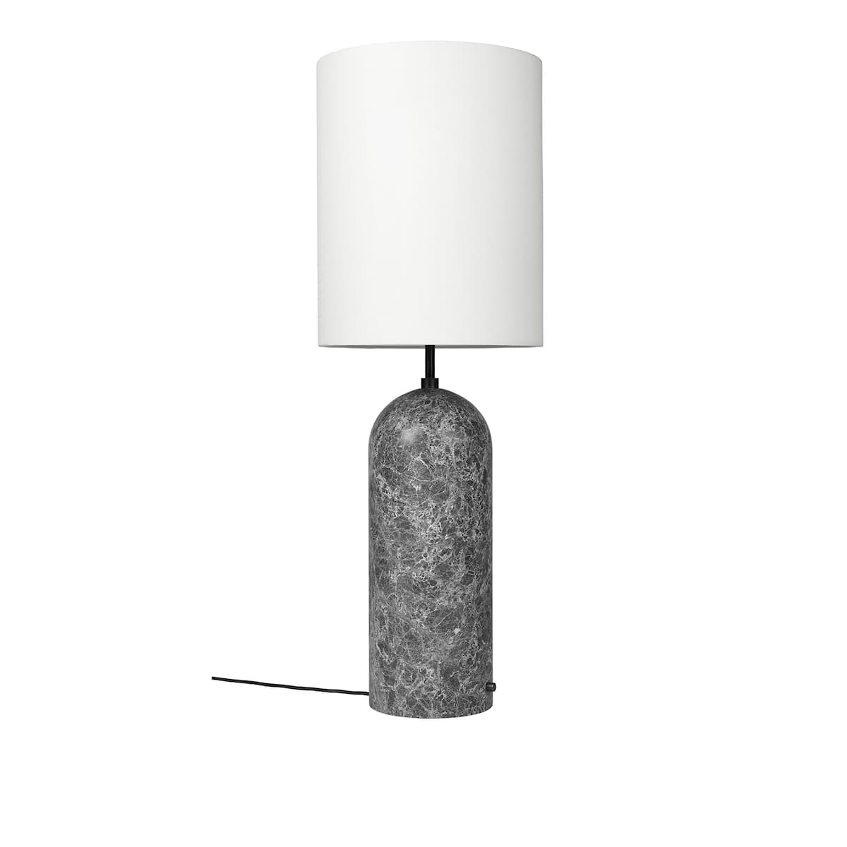 Gravity Floor Lamp XL High - Grey Marble/White