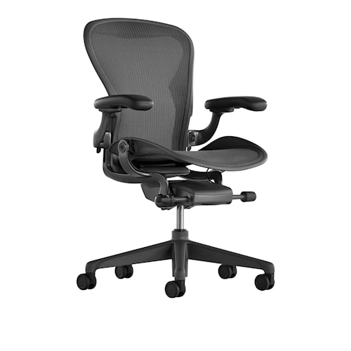 Aeron Mineral/Polished Aluminium Office Chair