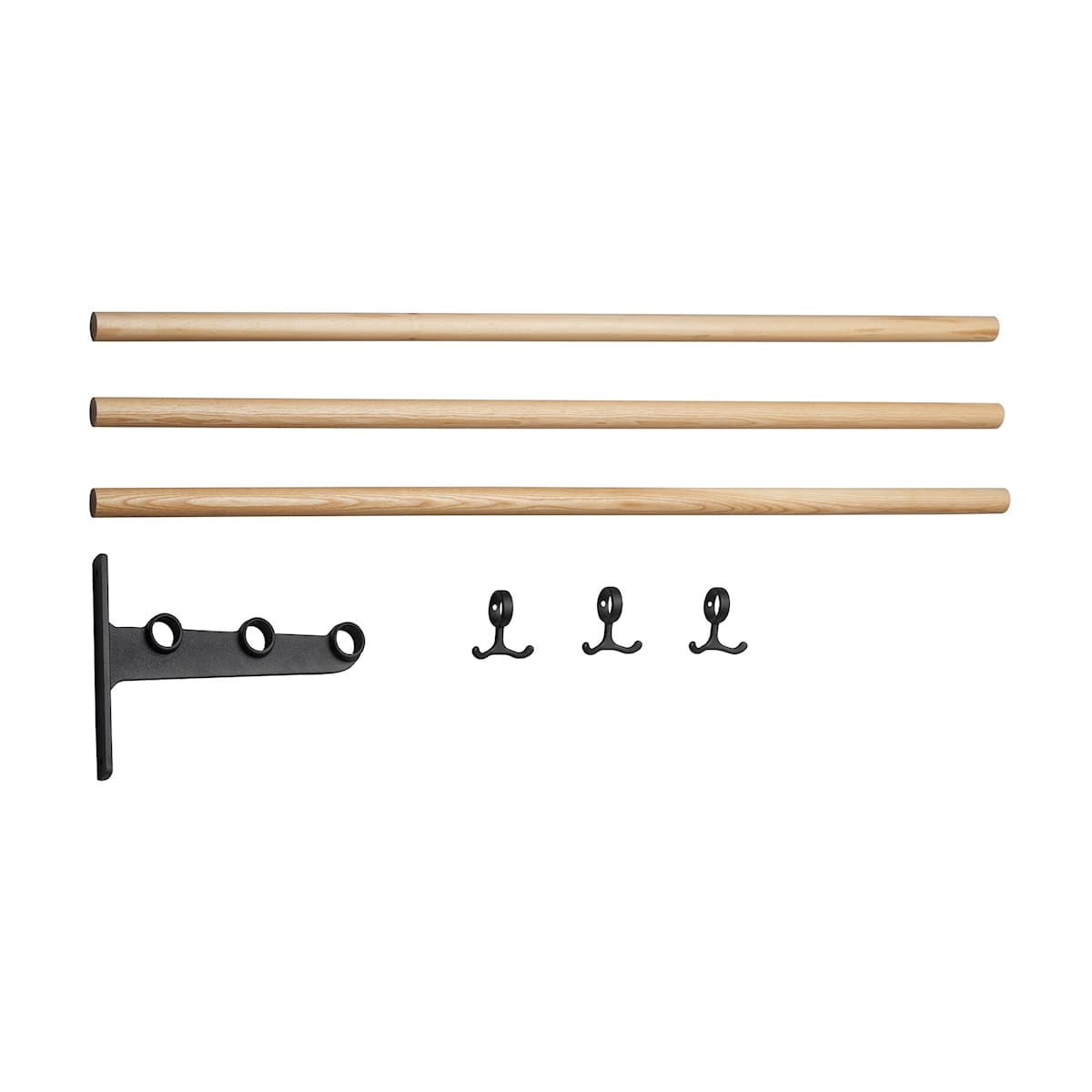 Nostalgi Hat Rack/Shoe Rack Extension part Black